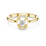 Gold Ring DDLR-844, Yellow Gold, view 4