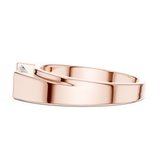Gold Men's Ring GGR-0025, Rose Gold, view 3