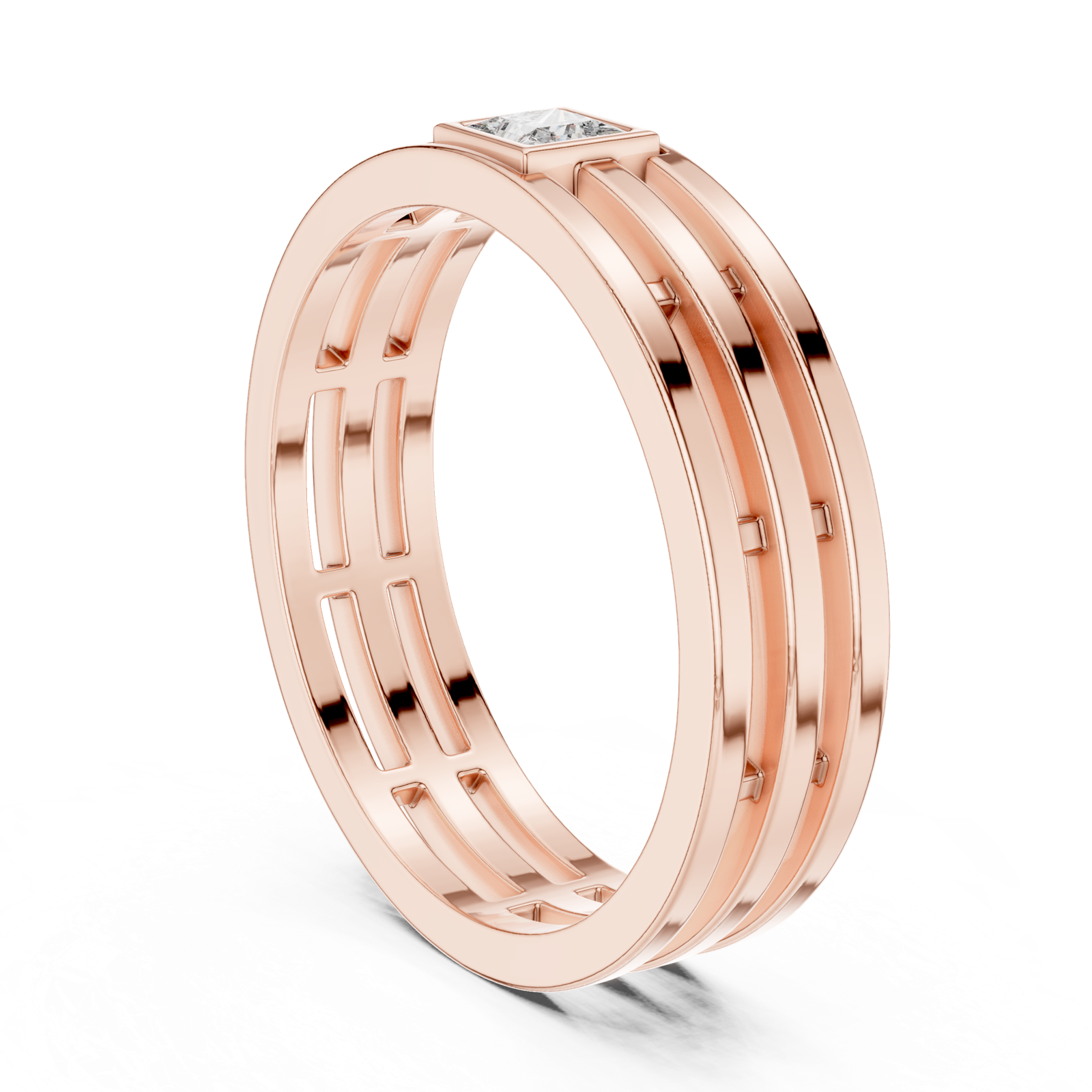 Gold Ring AGR-1, Rose Gold