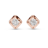 Gold Earrings ER-0019, Rose Gold