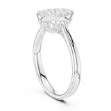 Gold Ring DDLR-782, White Gold, view 1