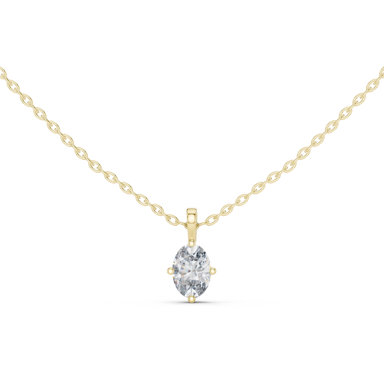 Gold Pendant GPD-0047, Yellow Gold