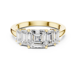 Gold Ring DDLR-1111, Yellow Gold, view 4