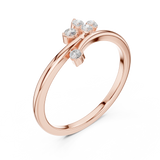 Gold Ring SBWR(45), Rose Gold, view 2