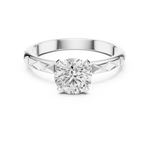 Gold Ring LR-0020, White Gold