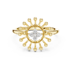 Gold Ring 12-10056@L, Yellow Gold