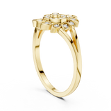 Gold Ring DR-6296, Yellow Gold