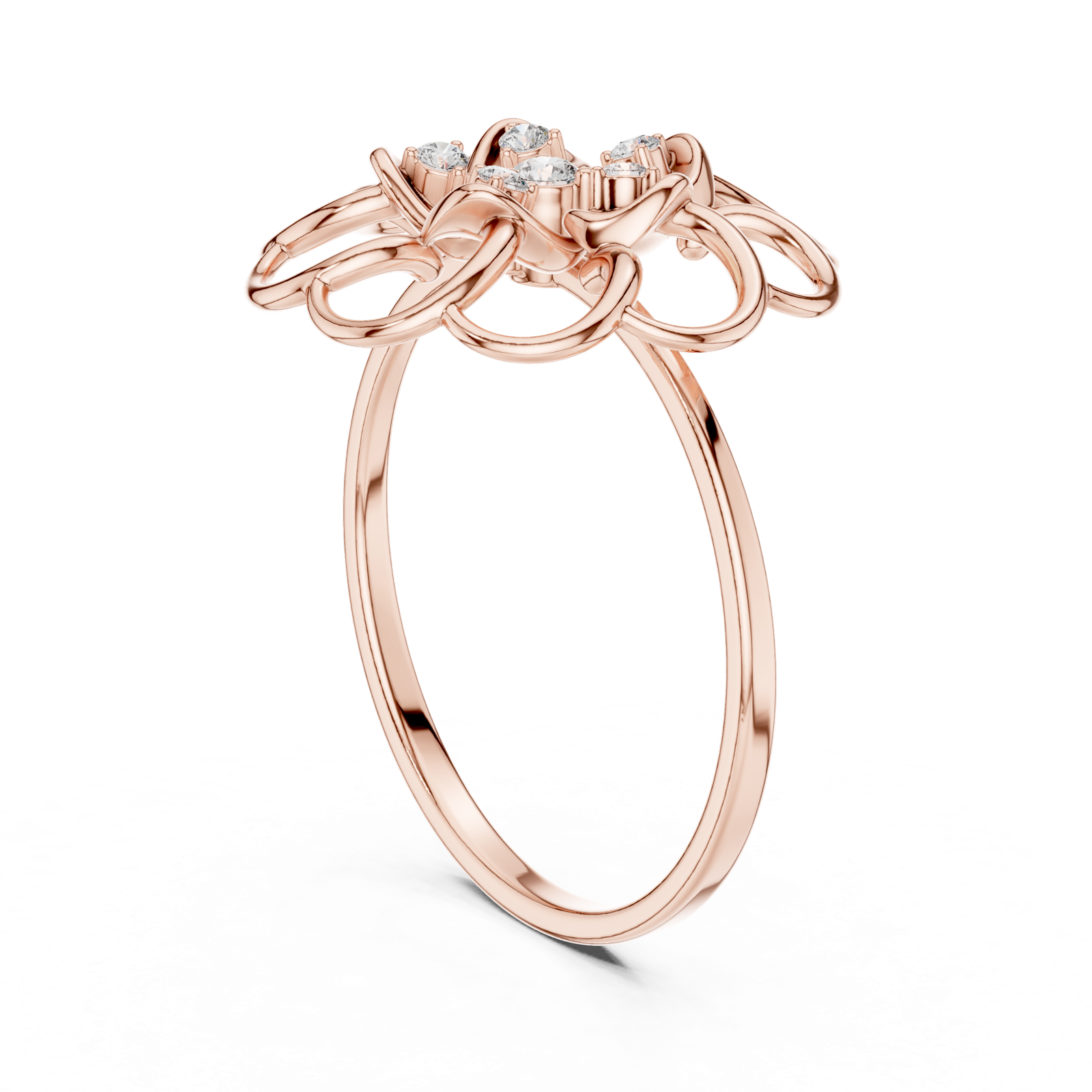 Gold Ring 1 (197), Rose Gold