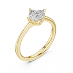 Gold Ring DDLR-570, Yellow Gold, view 2