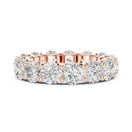Gold Ring DDLR-661, Rose Gold, view 3