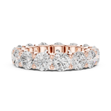 Gold Ring DDLR-661, Rose Gold, view 3