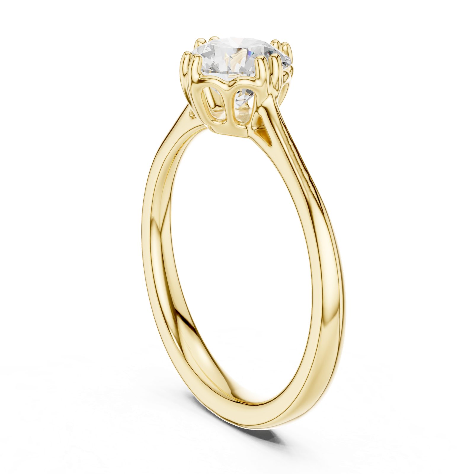 Gold Ring DDLR-552, Yellow Gold