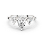Gold Ring DDLR-1093, White Gold