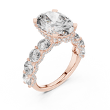 Gold Pendant 9-10012L_12, Rose Gold, view 2