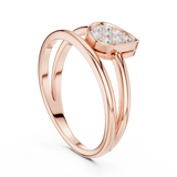 Gold Ring SBWR(63), Rose Gold