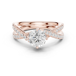 Gold Ring DDLR-666, Rose Gold