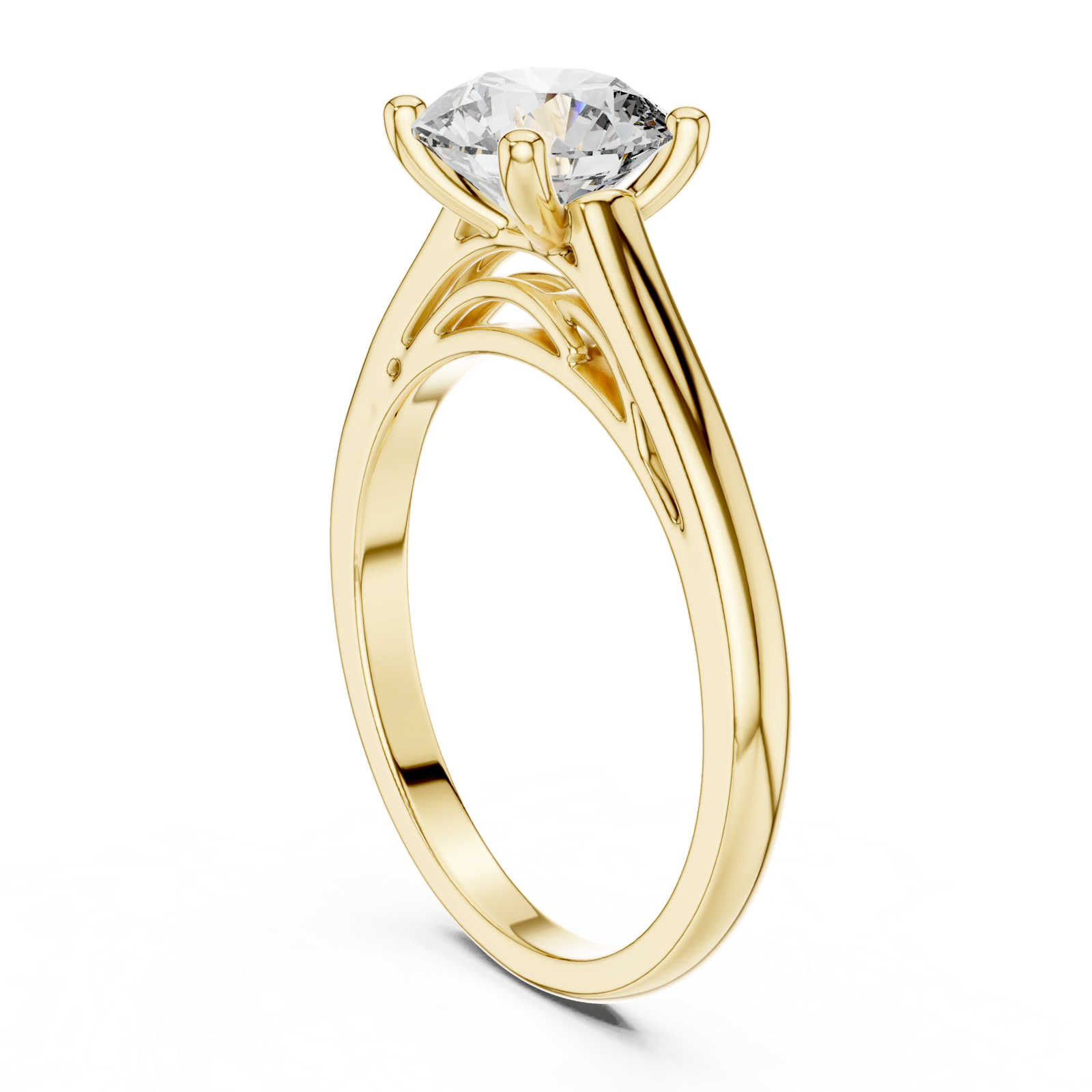 Gold Ring DDLR-159, Yellow Gold