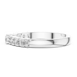 Gold Ring HLR-110, White Gold, view 3