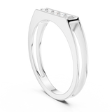 Gold Ring SBMR(16), White Gold, view 1