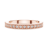 Gold Ring DDLR-229, Rose Gold, view 3