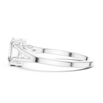 Gold Ring AVBLR-128, White Gold, view 3