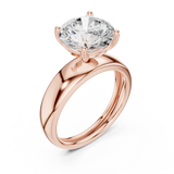 Gold Ring RLR1752, Rose Gold, view 2