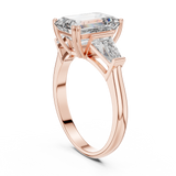 Gold Ring LR-0047, Rose Gold, view 1