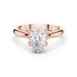 Gold Ring DDLR-1059, Rose Gold