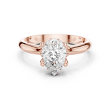 Gold Ring DDLR-1059, Rose Gold