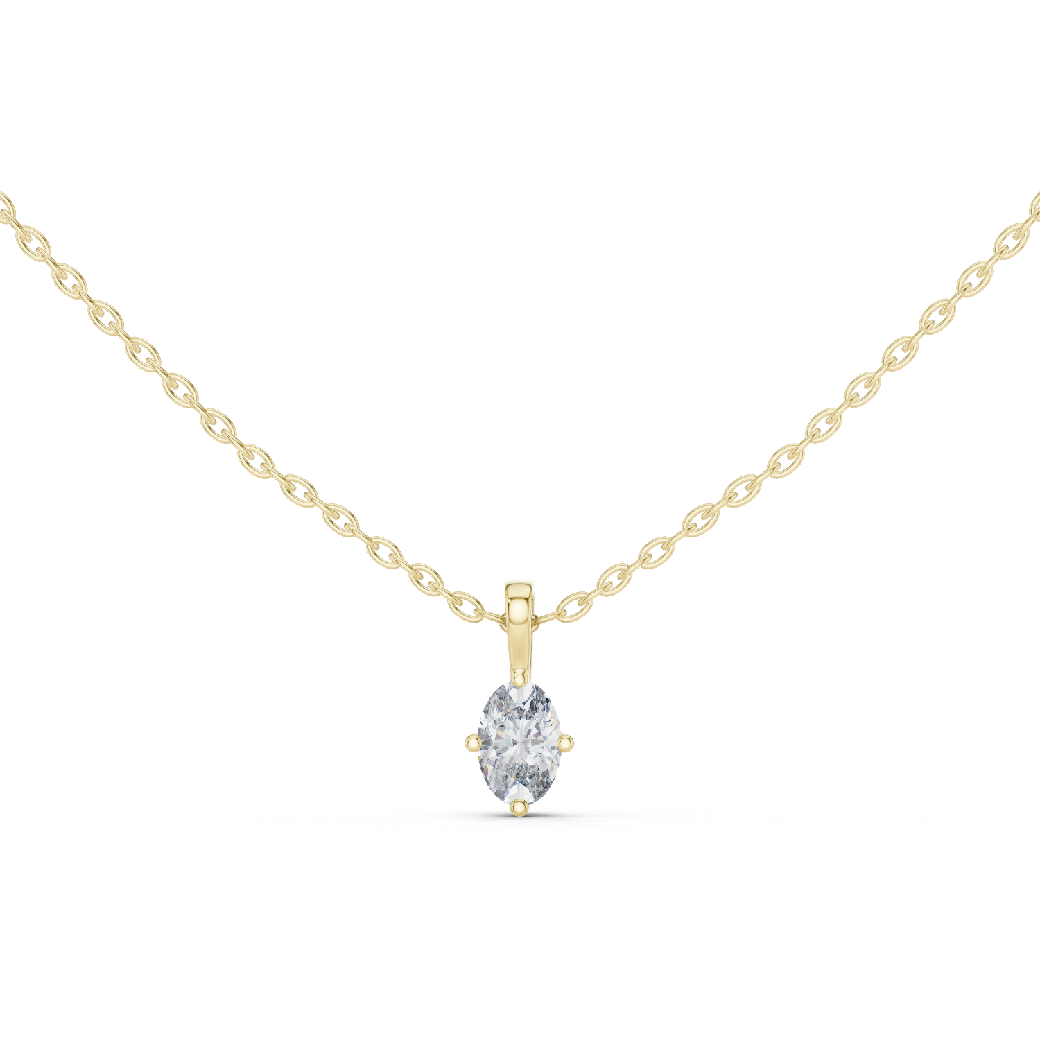 Gold Pendant GPD-0048, Yellow Gold