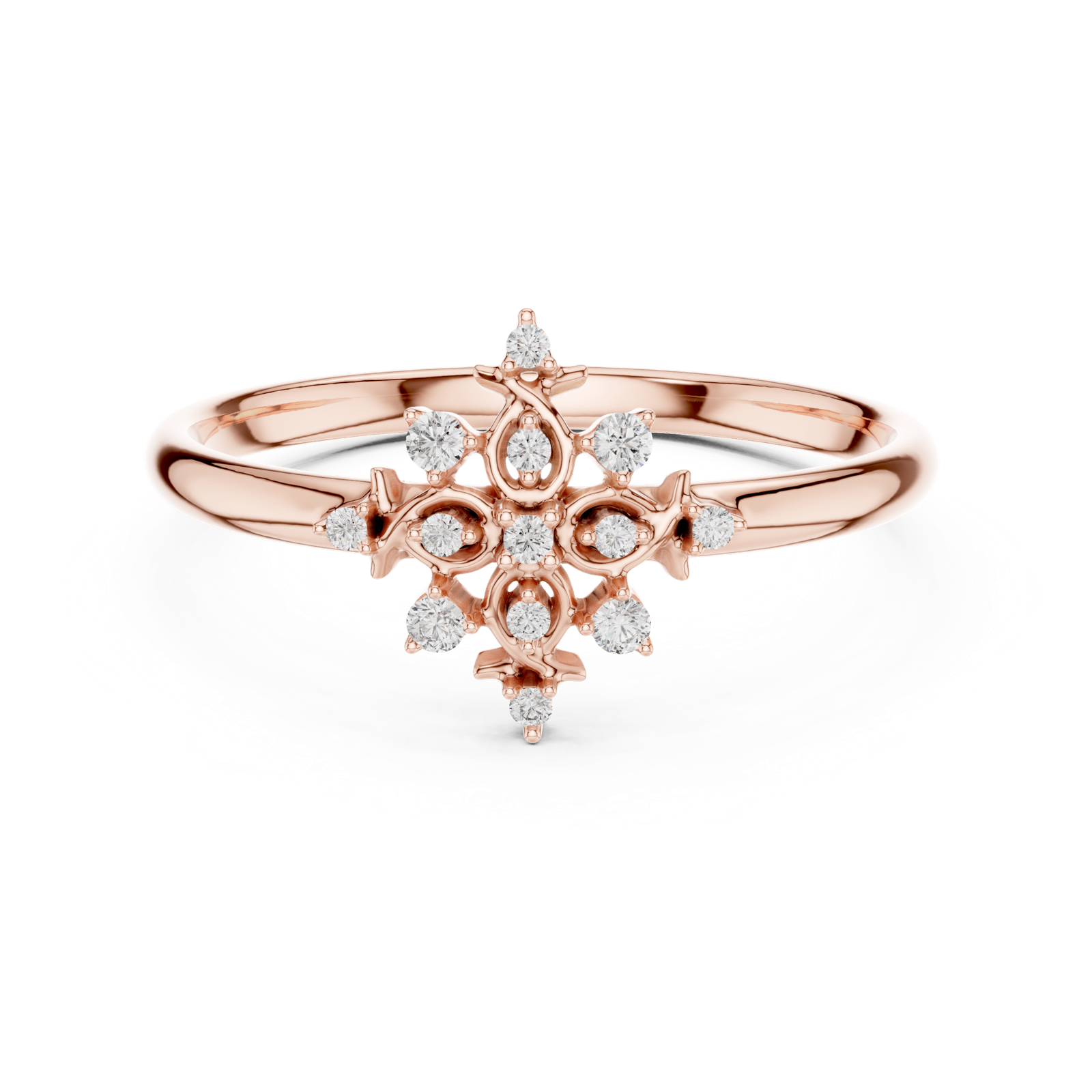 Gold Ring 1 (391), Rose Gold