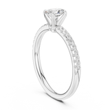 Gold Ring DDLR-588, White Gold