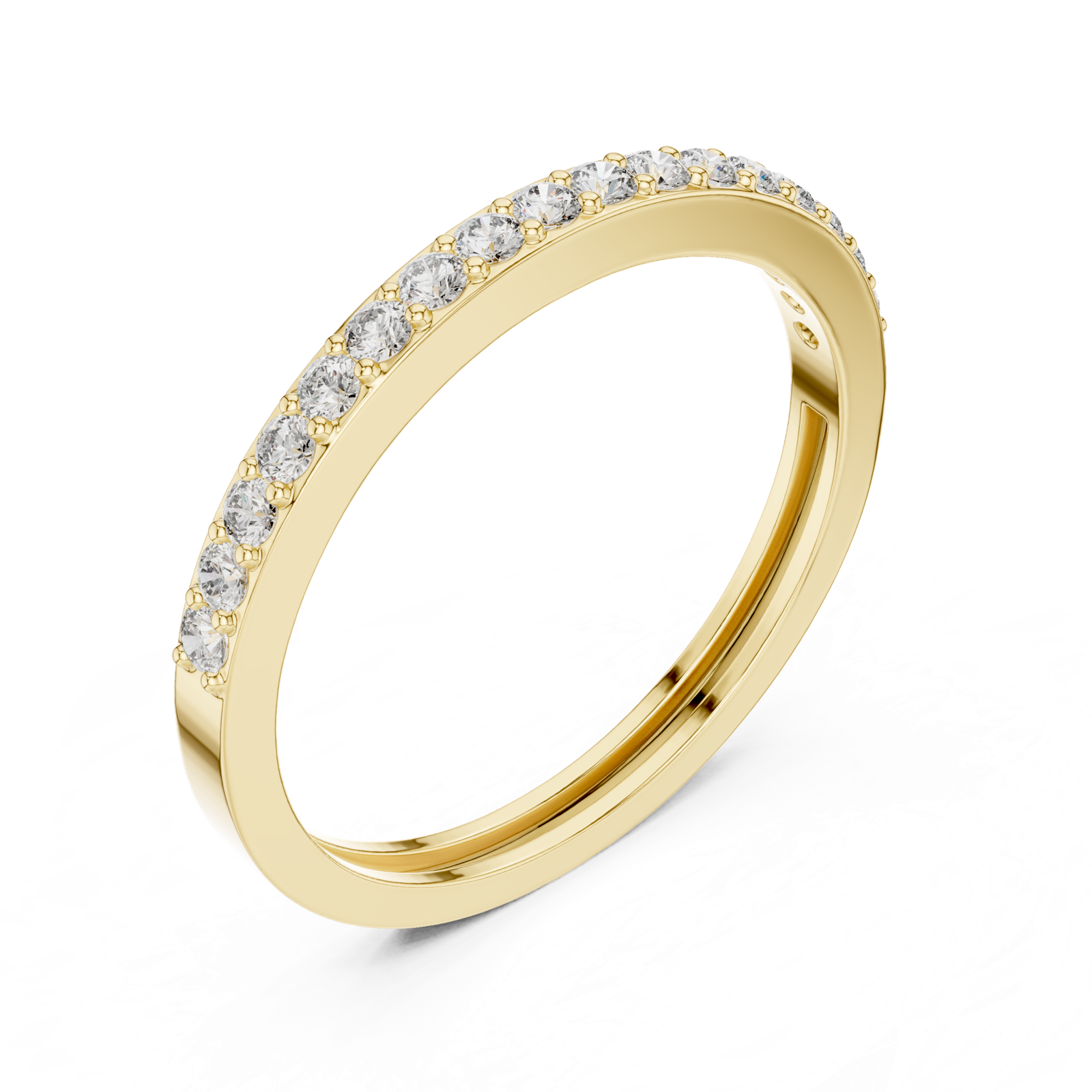 Gold Ring ALR-72, Yellow Gold, view 2