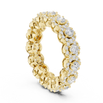 Gold Ring DDLR-307, Yellow Gold, view 1