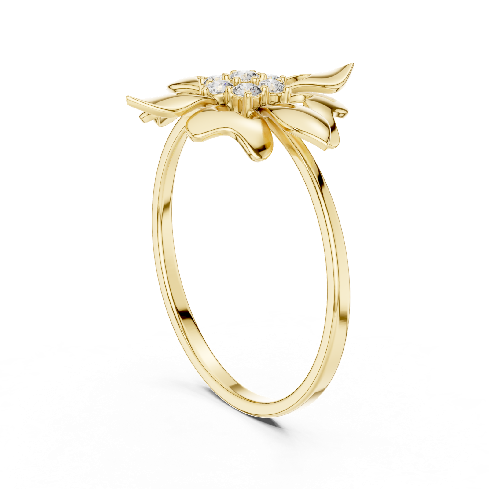 Gold Ring 1 (175), Yellow Gold, view 1