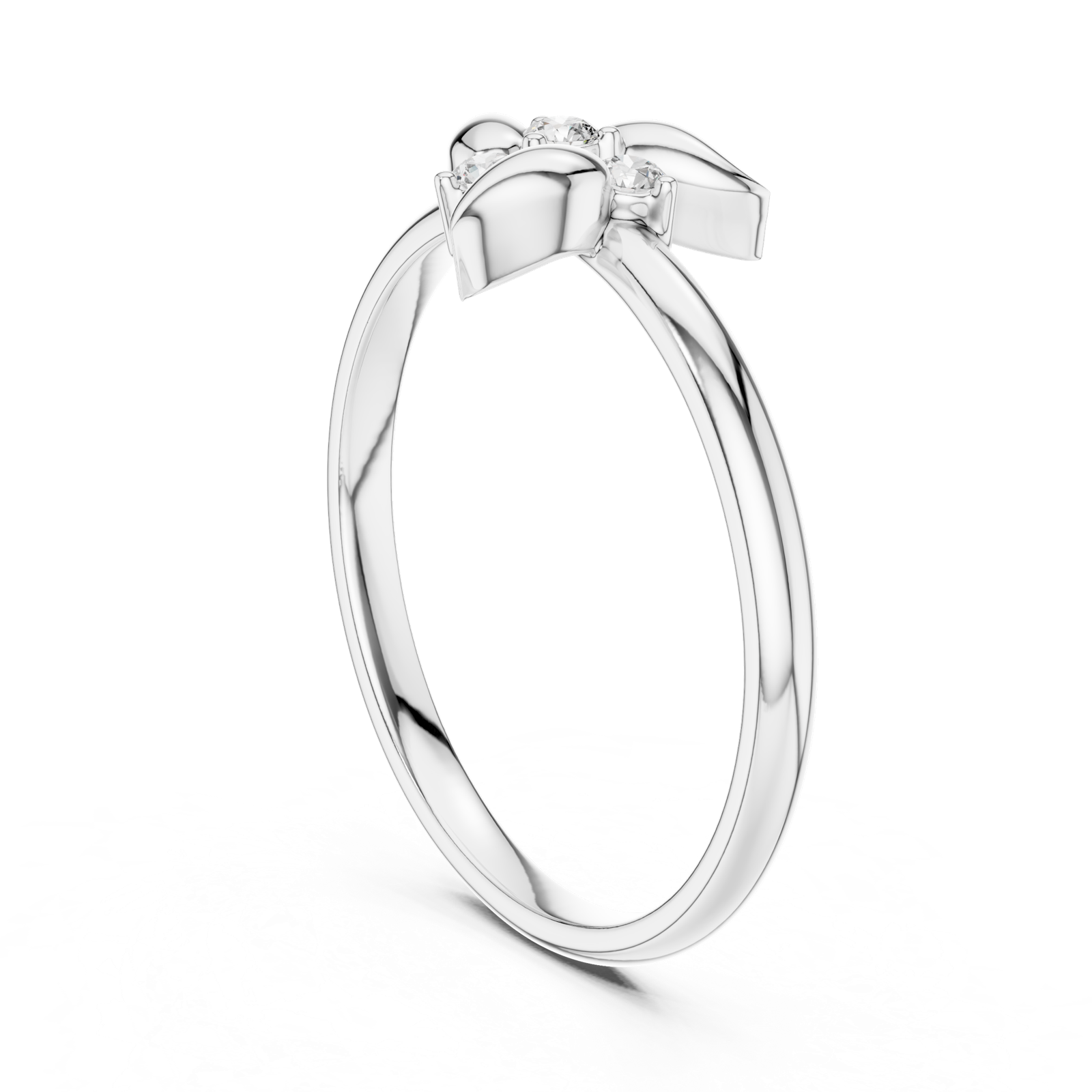 Gold Ring 1 (444), White Gold