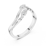 Gold Ring SBWR(4), White Gold, view 2