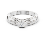 Gold Ring DDLR-839, White Gold