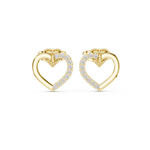 Gold Earrings 9-10098E, Yellow Gold