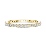Gold Ring DDLR-212, Yellow Gold, view 3