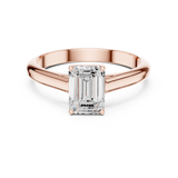 Gold Ring DDLR-1077, Rose Gold, view 4