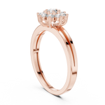 Gold Ring ALR-141, Rose Gold