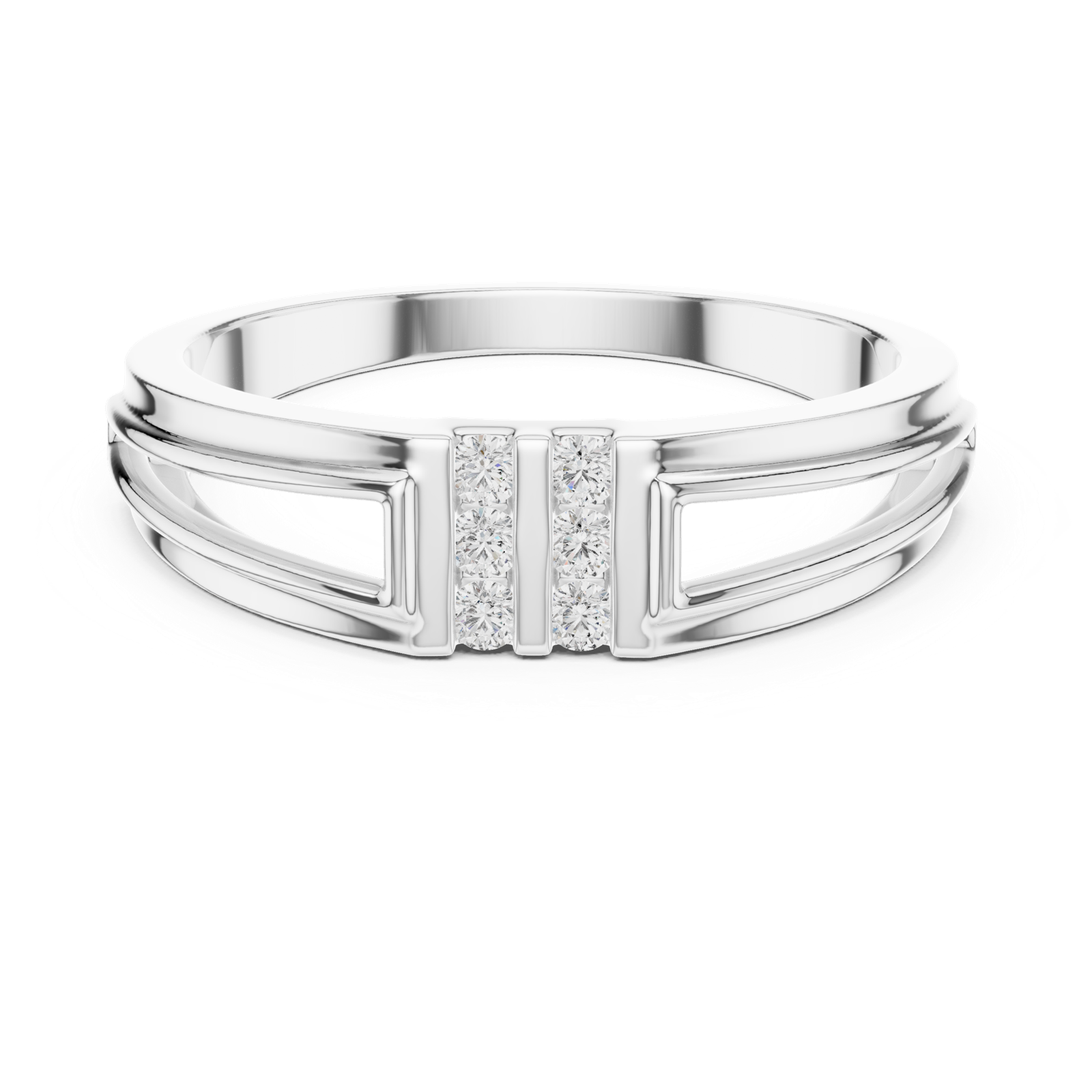 Gold Ring DR-6265, White Gold