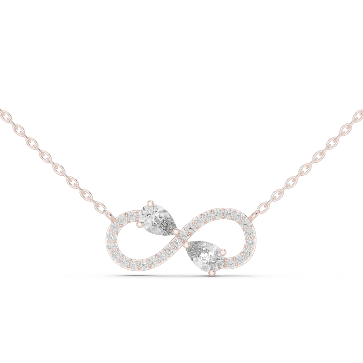 Gold Pendant GPD-0016, Rose Gold
