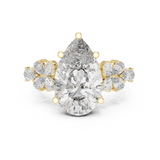 Gold Pendant 9-10024L_37, Yellow Gold
