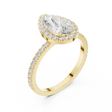 Gold Ring DDLR-1085, Yellow Gold, view 2