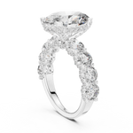 Gold Pendant 9-10012L_12, White Gold, view 1