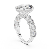 Gold Pendant 9-10012L_12, White Gold, view 1
