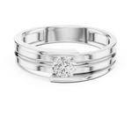 Gold Ring HLR-05 3MM, White Gold