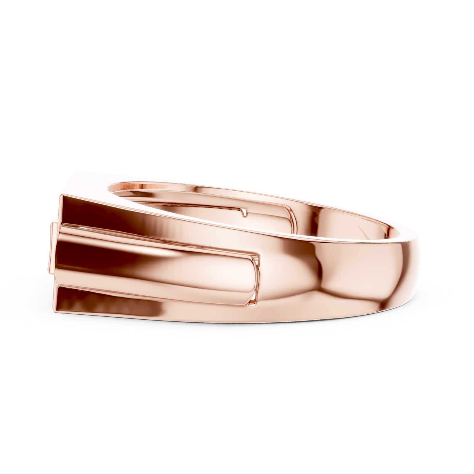 Gold Ring DR-6266, Rose Gold, view 3